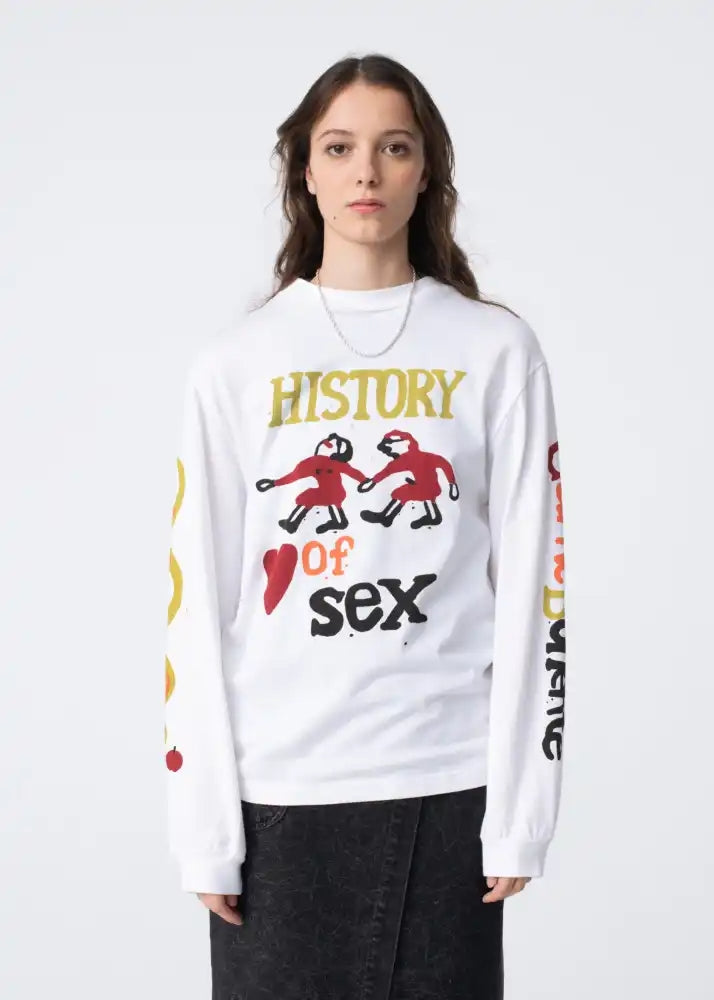 Carne Bollente History Sex T-Shirt (White)