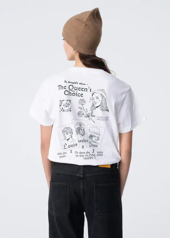 Carne Bollente The Queen's Choice T-Shirt (White)