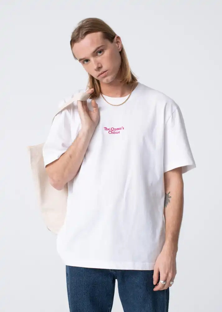 Carne Bollente The Queen's Choice T-Shirt (White)