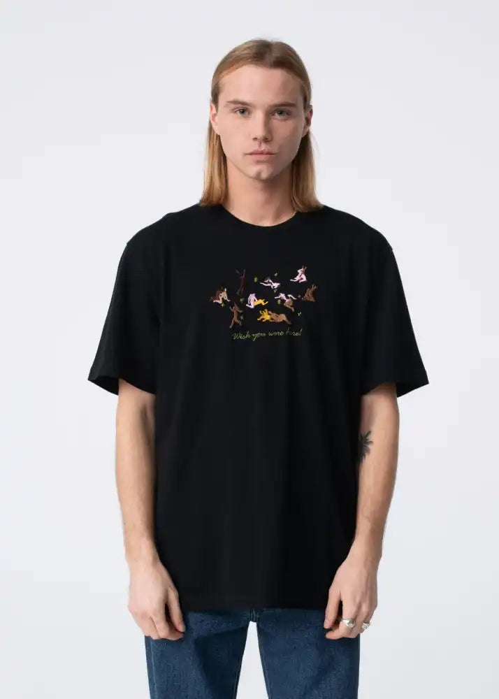 Carne Bollente Wish You Were Here T-Shirt (Black)