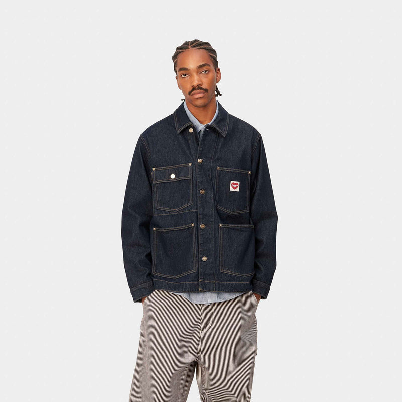 Carhartt Nash Jacket 100% Cotton (Blue Rinsed)