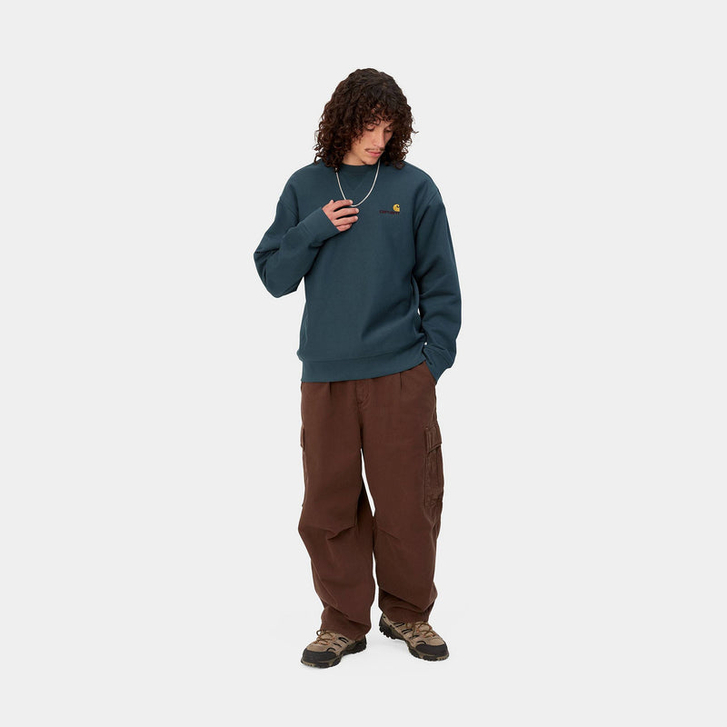 Carhartt American Script Sweat 420 g/m² (Ore)