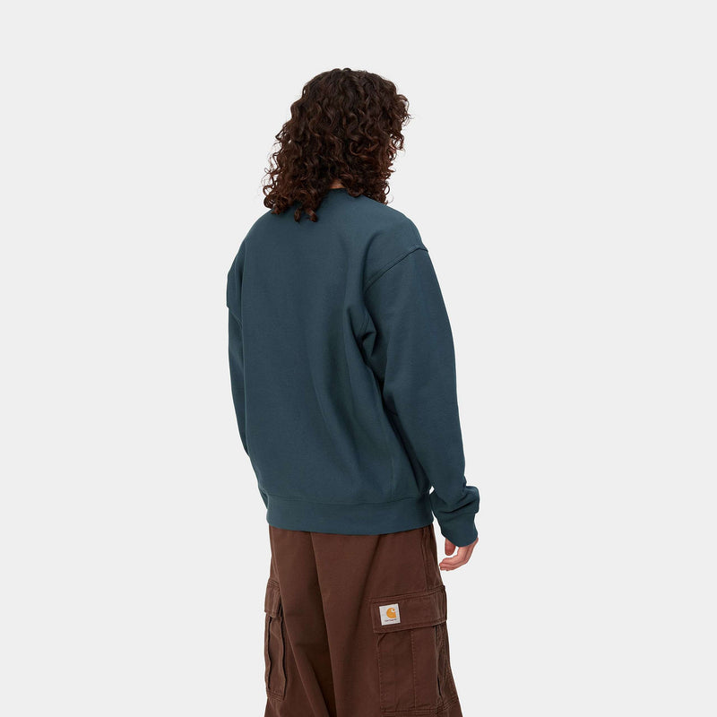 Carhartt American Script Sweat 420 g/m² (Ore)
