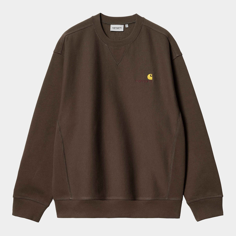 Carharrt American Script Sweat 420 g/m² (Buckeye)