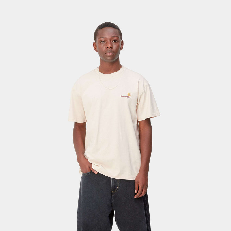 Carhartt S/S American Script T-Shirt (Natural)