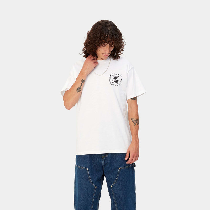Carhartt Stamp State T-Shirt (White/Black)