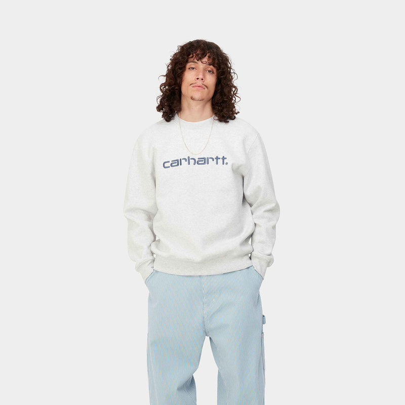 Carharrt Sweat 440 g/m² (Ash Heather/Liberty)