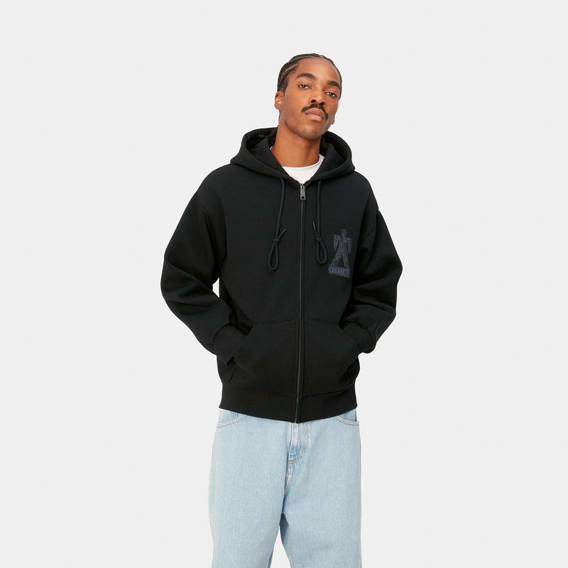 Carharrt Hooded Built Sweat (Black)