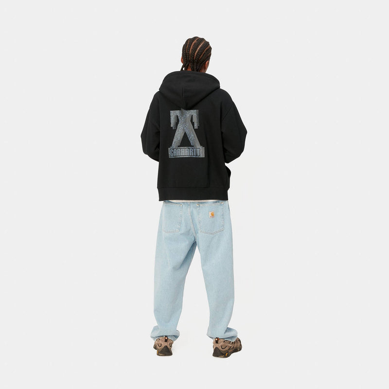 Carharrt Hooded Built Sweat (Black)