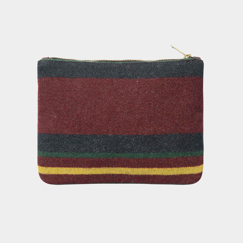 Carharrt Oregon Zip Wallet (Starco Stripe Bordeaux/Bordeaux)