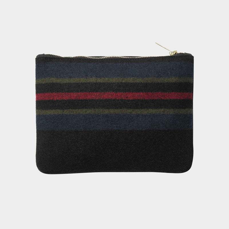 Carharrt Oregon Zip Wallet (Starco Stripe Black/Black)