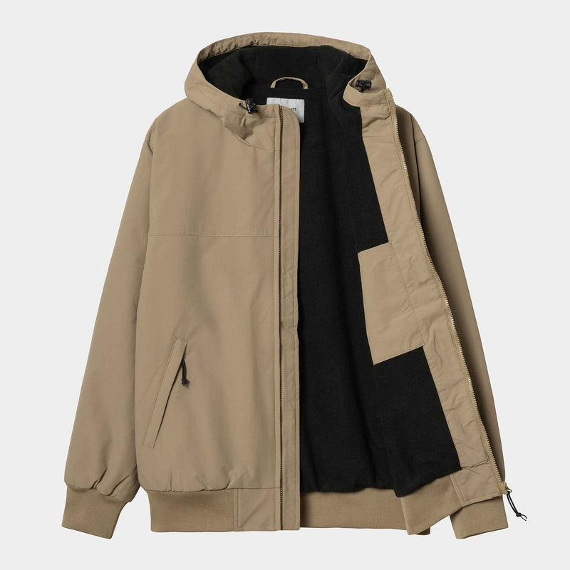 Carhartt Hooded Sail Jacket (Leather/Black)