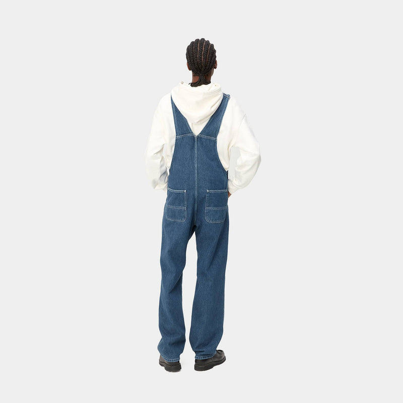 Carhartt W'Bib Overall Straight 'Maverick' Denim (Blue Stone Washed)