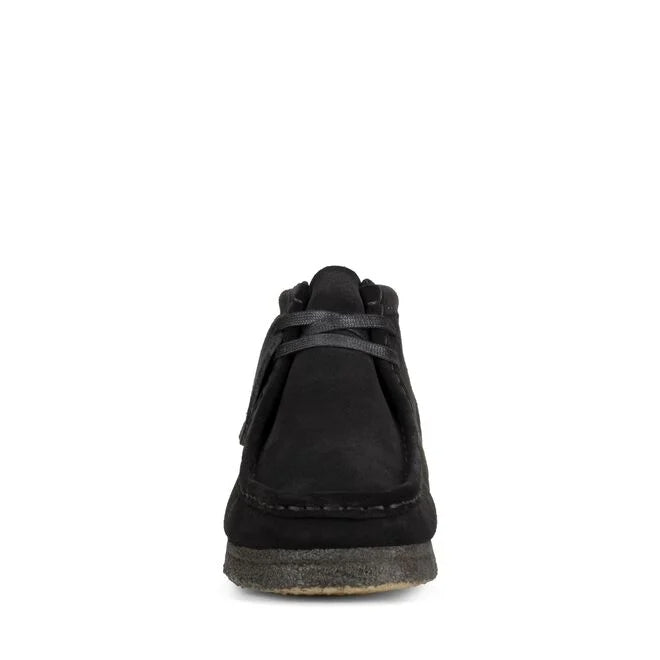 Clarks Wallabee Boot (Black Suede)