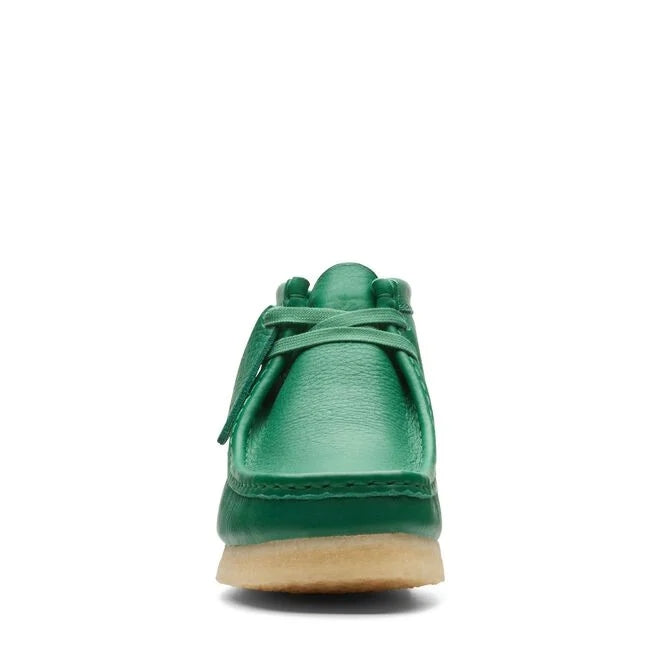 Clarks Wallabee Boot (Cactus Green Leather)