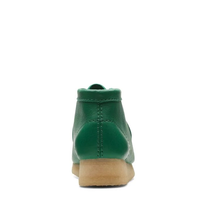 Clarks Wallabee Boot (Cactus Green Leather)