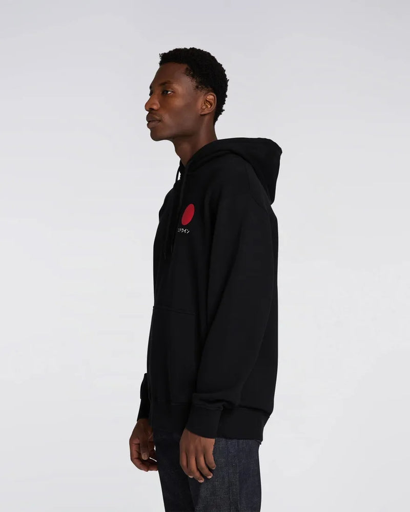 Edwin Japanese Sun Hoodie Sweat (Black)