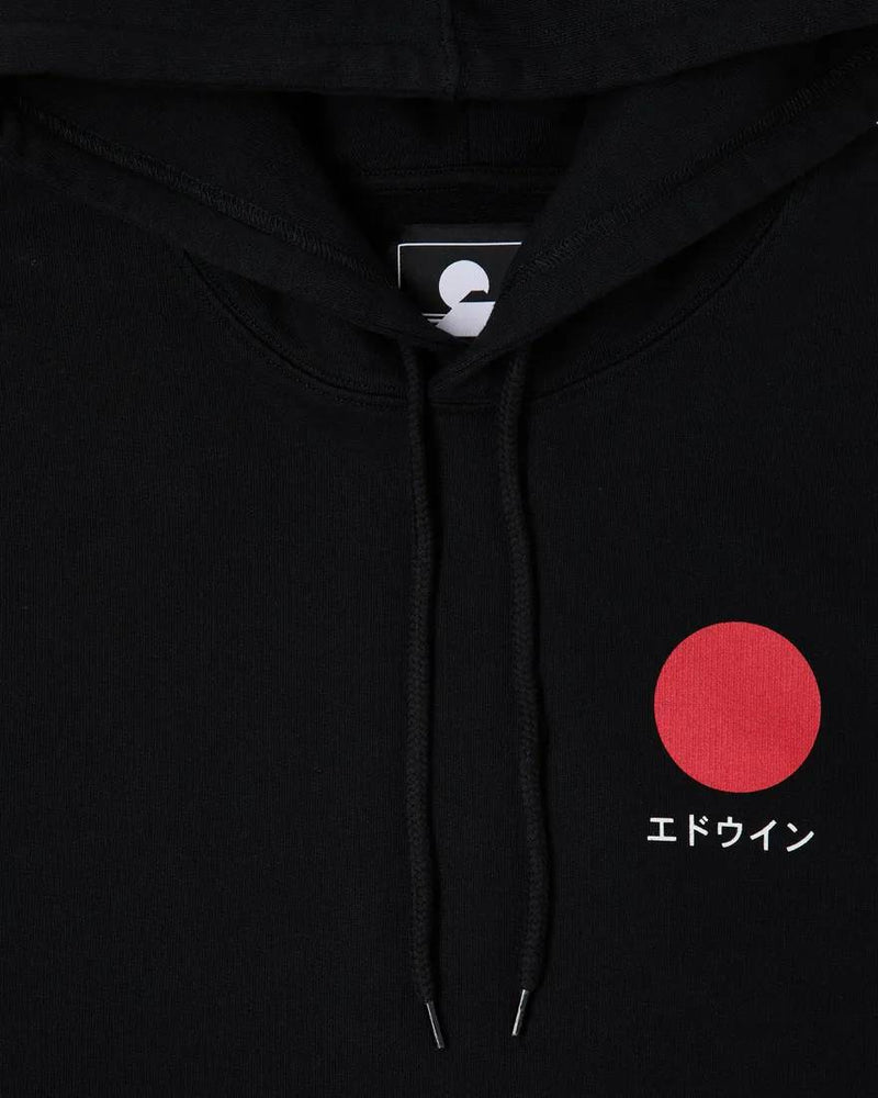 Edwin Japanese Sun Hoodie Sweat (Black)