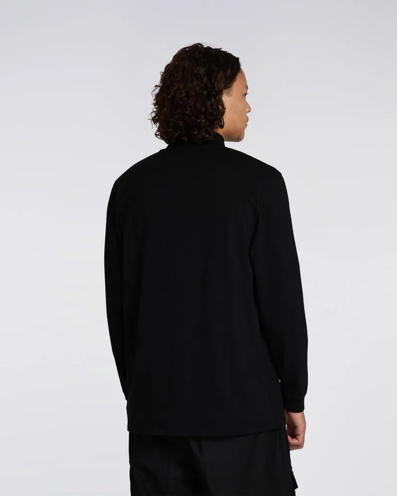 Edwin Baxter High Collar TS LS (Black)