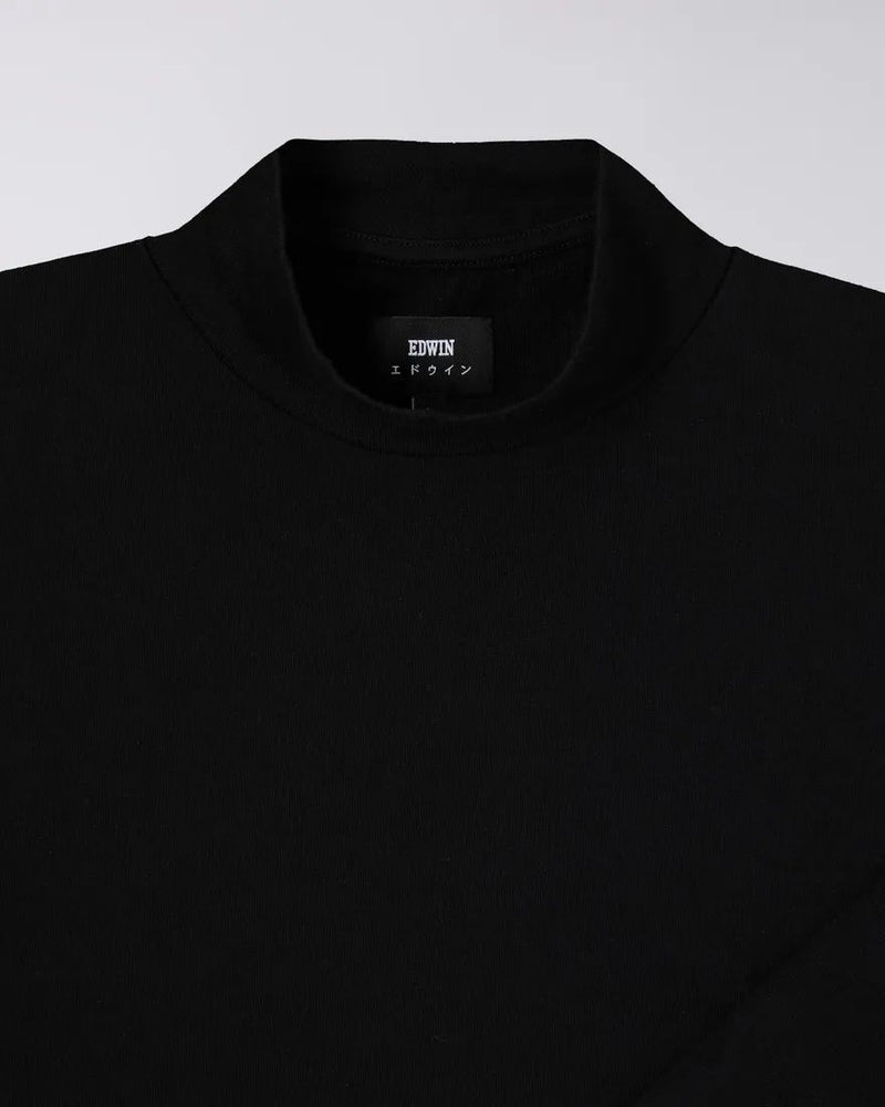 Edwin Baxter High Collar TS LS (Black)