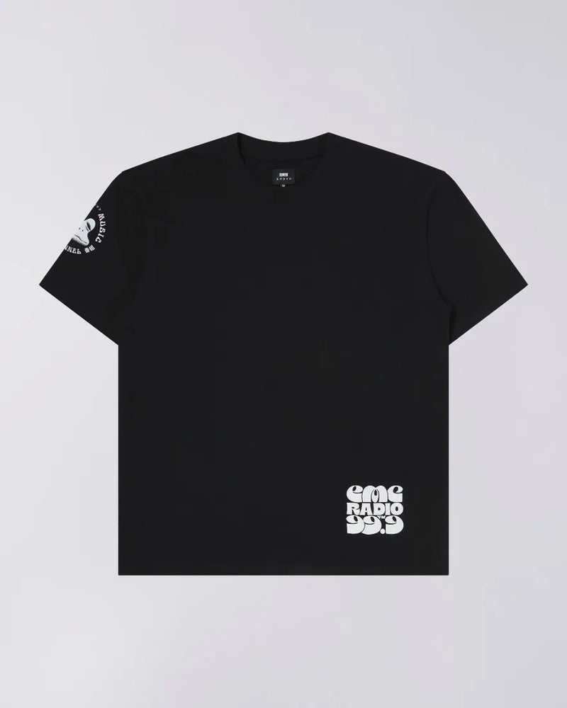 Edwin EMC Radio T-shirt (Black)