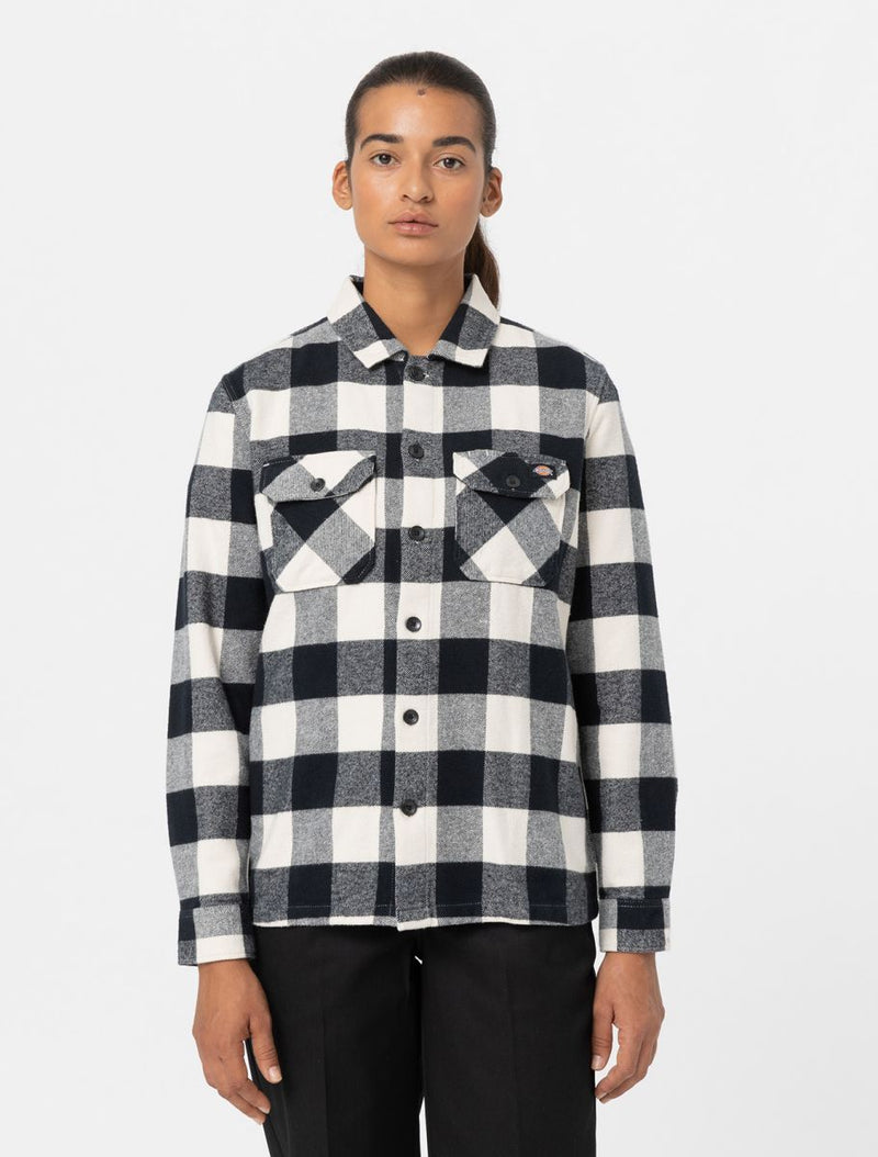 Dickies New Sacramento Shirt LS Woman (Whitecap Gray)