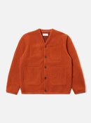 Universal Works Cardigan Wool Fleece (Orange)