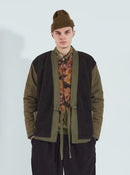 Universal Works Twill Sherpa Reversable Kyoto Work Jacket (Light Olive)