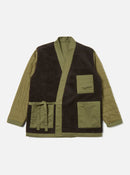 Universal Works Twill Sherpa Reversable Kyoto Work Jacket (Light Olive)