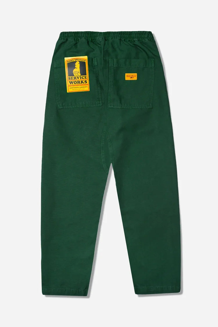 Service Works Canvas Chef Pants (Forest)