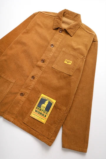 Service Works Corduroy Coverall Jacket (Pecan)