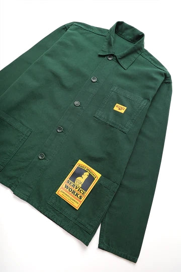 Service Works Canvas Coverall Jacket (Forest)