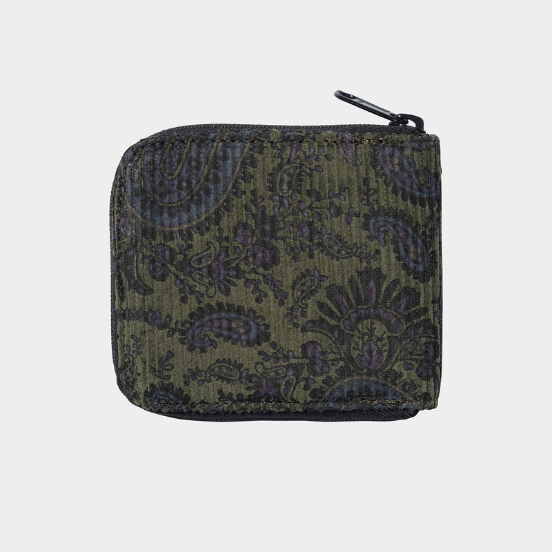 Carhartt Flint Zip Wallet (Paisley Print/Plant Rinsed)