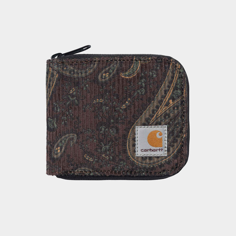 Carhartt Flint Zip Wallet (Paisley Print/Buckeye Rinsed)