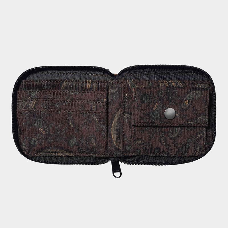 Carhartt Flint Zip Wallet (Paisley Print/Buckeye Rinsed)