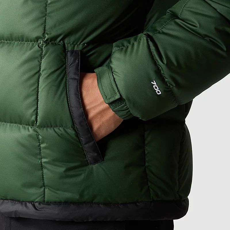 The North Face Lhotse Jacket (Pineneedle /Tnf Black)