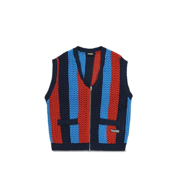 Pleasures Multi Hombre Cardigan Vest (Multicolor)