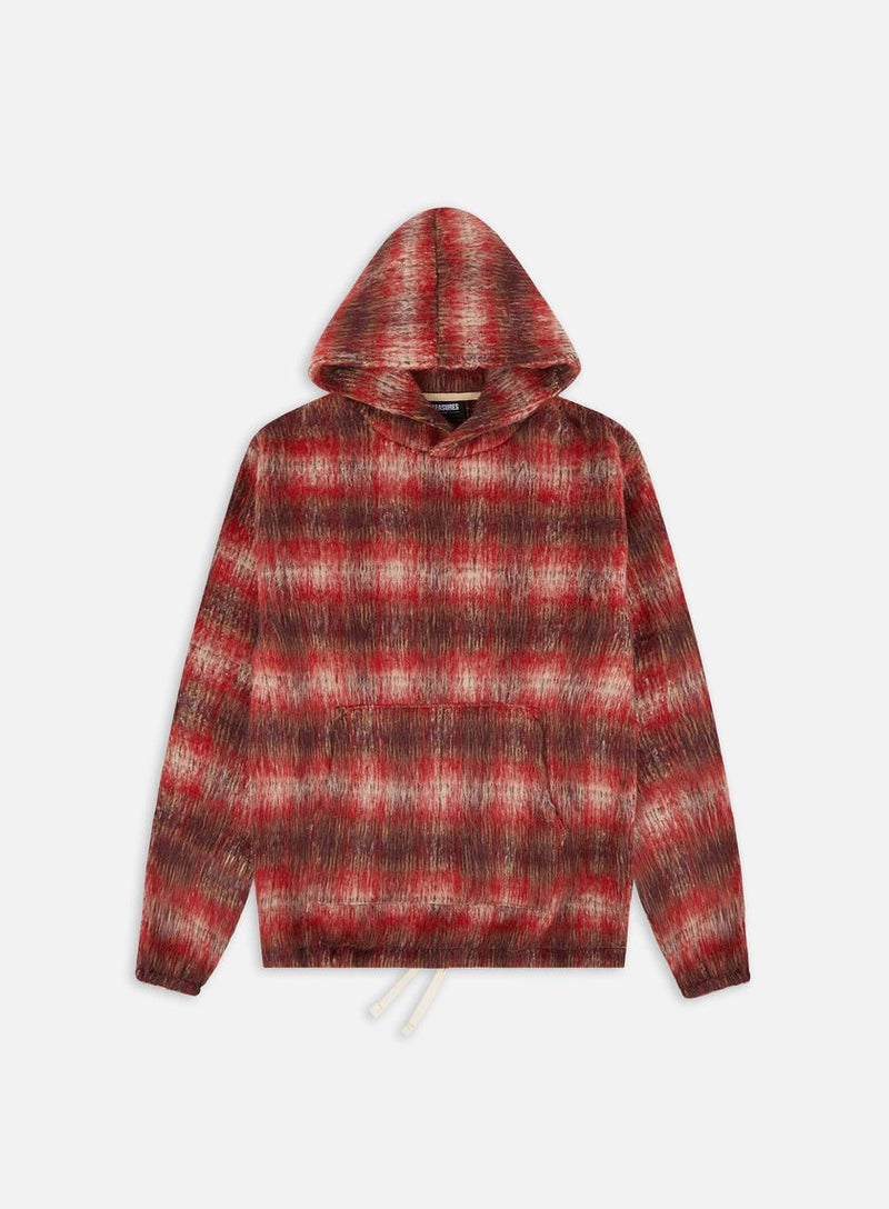 Pleasures Nameless Poncho Hoodie (Red)