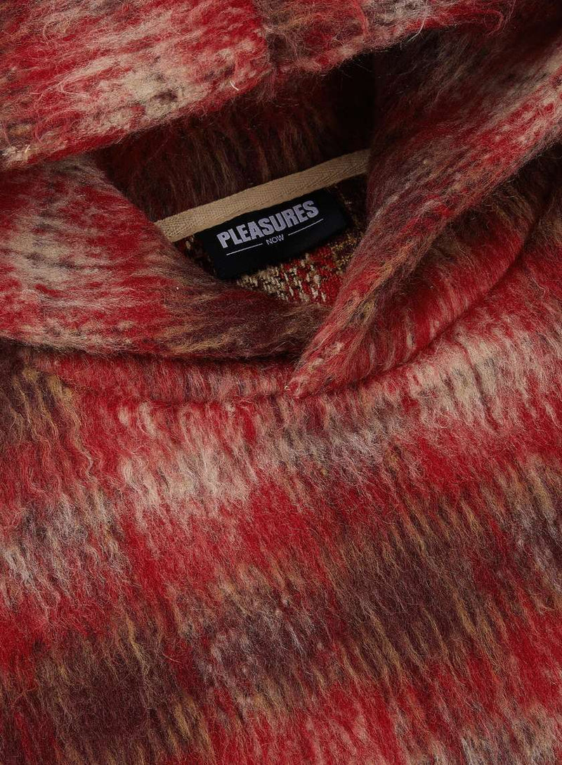 Pleasures Nameless Poncho Hoodie (Red)