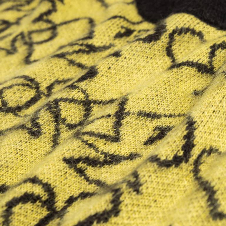 Rassvet Men Card Suite Crewneck Jumper Knit (Yellow)