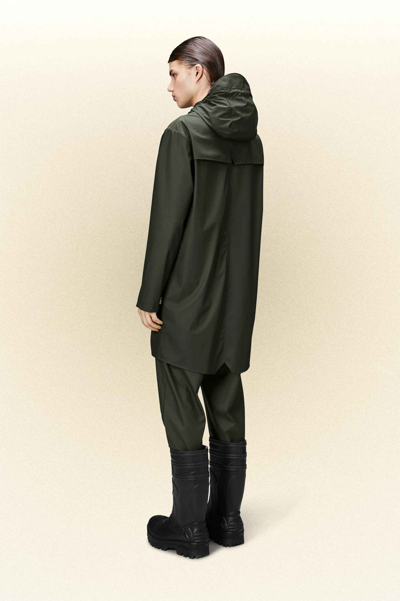 Rains Long Jacket  (Green)