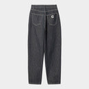 Carhartt WIP W'Orlean Pant Stripe (Black/White)
