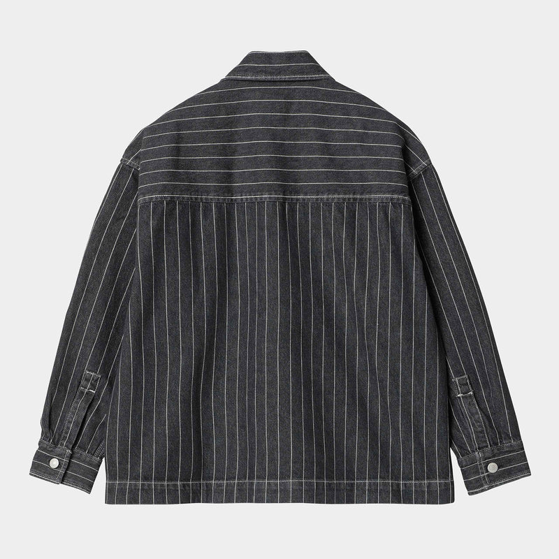 Carhartt W' Orlean Shirt Jacket (Black/White)