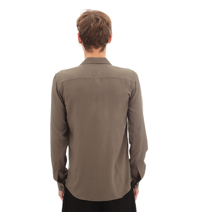 Marsem Camicia Surf Viscosa (Olive Green)