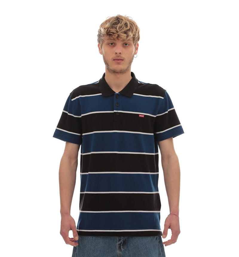 Levi's Batwing Polo (Clarkia Navy Peony)