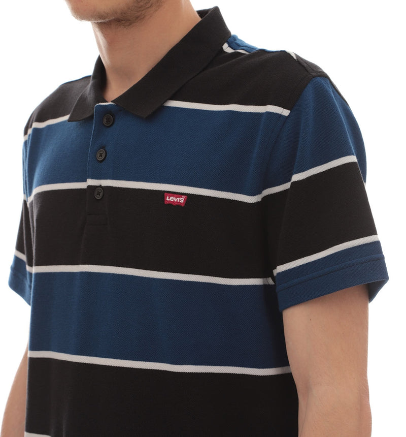 Levi's Batwing Polo (Clarkia Navy Peony)