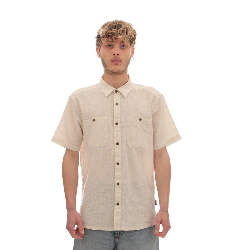 Patagonia M's Back Step Shirt Goshawk Dobby (Pumice)
