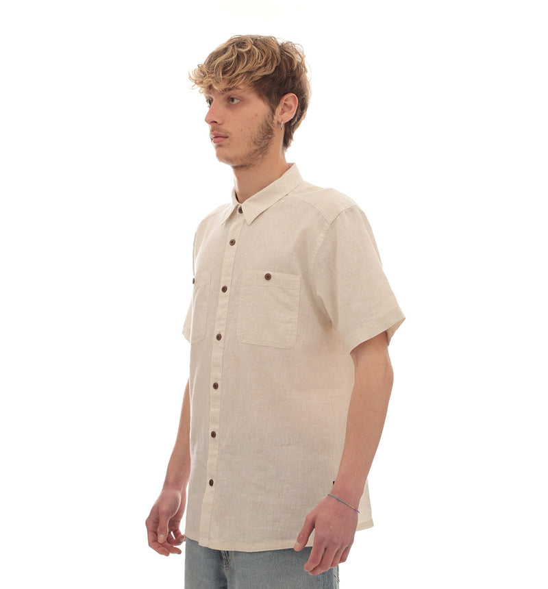Patagonia M's Back Step Shirt Goshawk Dobby (Pumice)