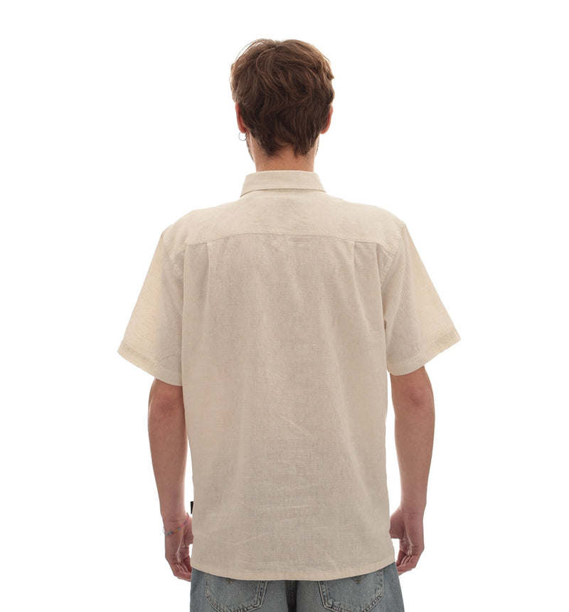 Patagonia M's Back Step Shirt Goshawk Dobby (Pumice)