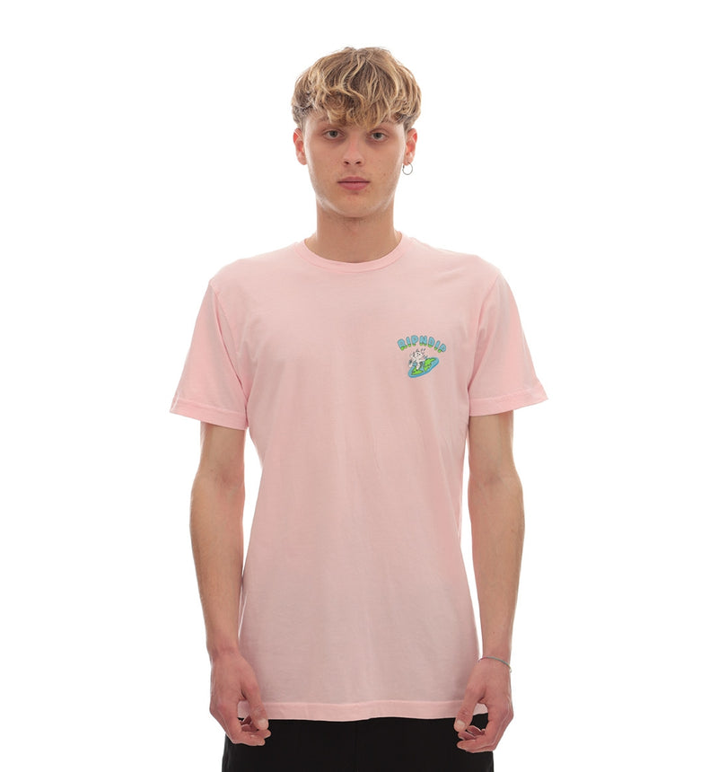 Rip N Dip The World Is Yours Tee (Light Pink)
